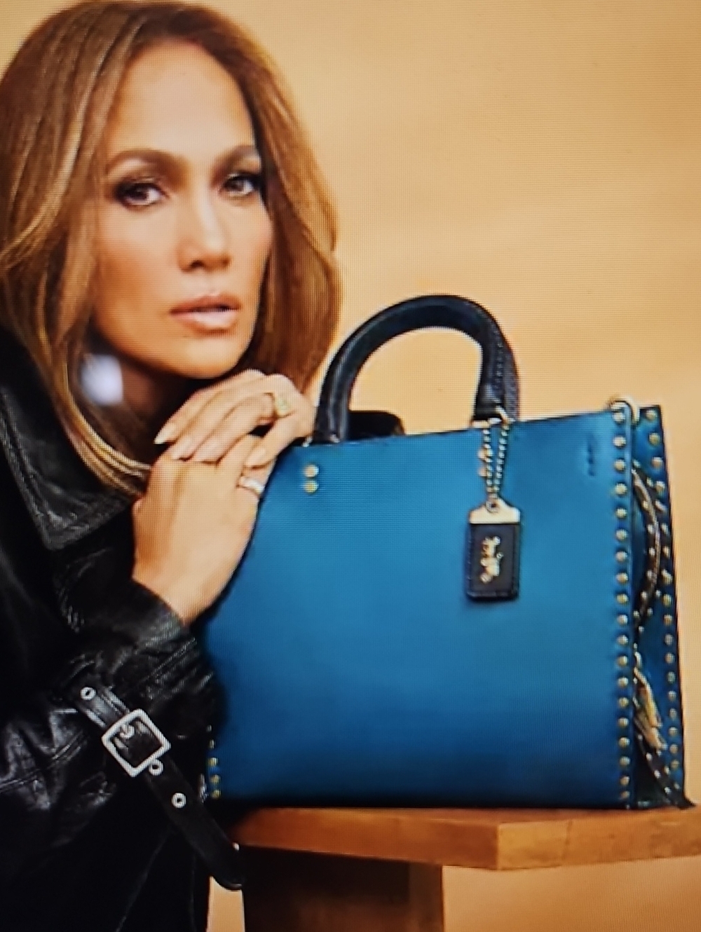 Rogue Bag In Colorblock With Rivets - Picture 15 of 16